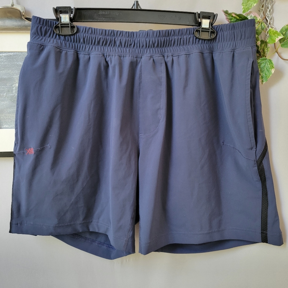 Rhone Versatility Lined Athletic Shorts Blue L - image 1